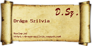 Drága Szilvia névjegykártya